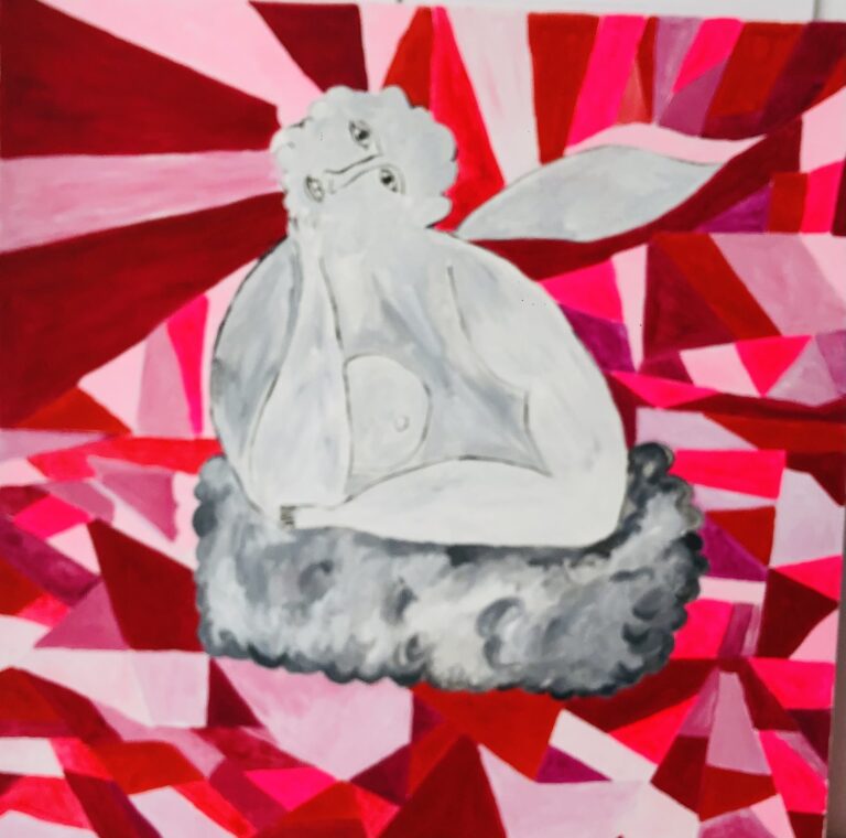 Angel in Freedom/ 100x100/Leinwand/ Acryl